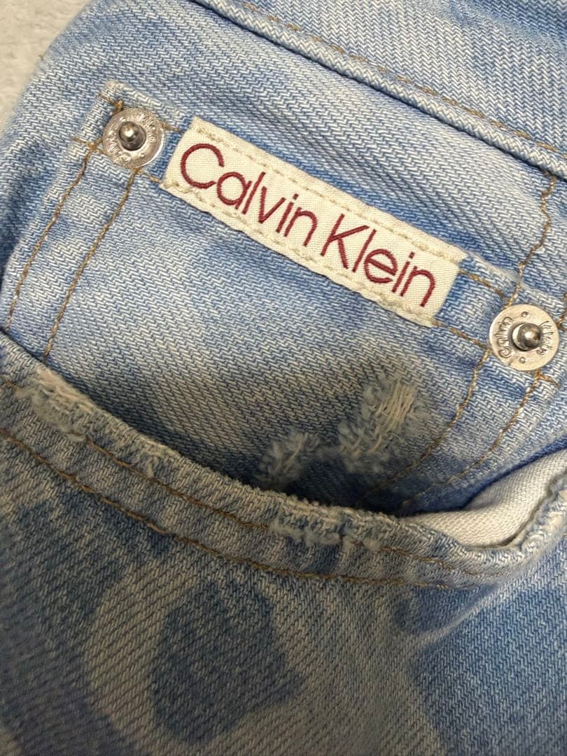 パンツ   Allover Logo StraightJeans