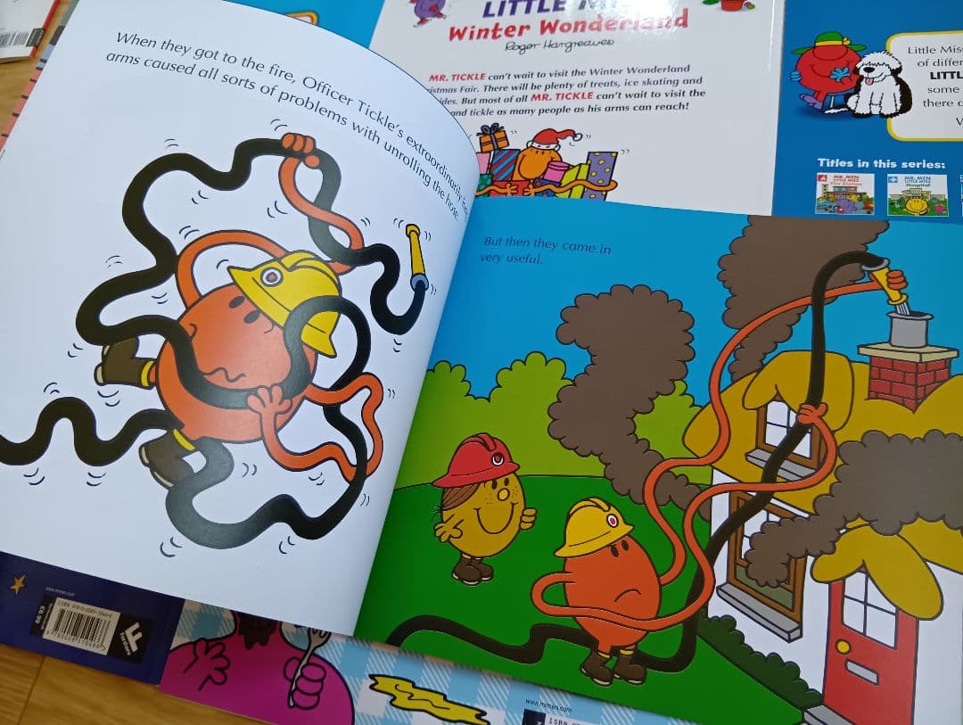 正規品 新品 Mr. Men 大きいサイズ 10冊セット 幼児 洋書 英語 絵本