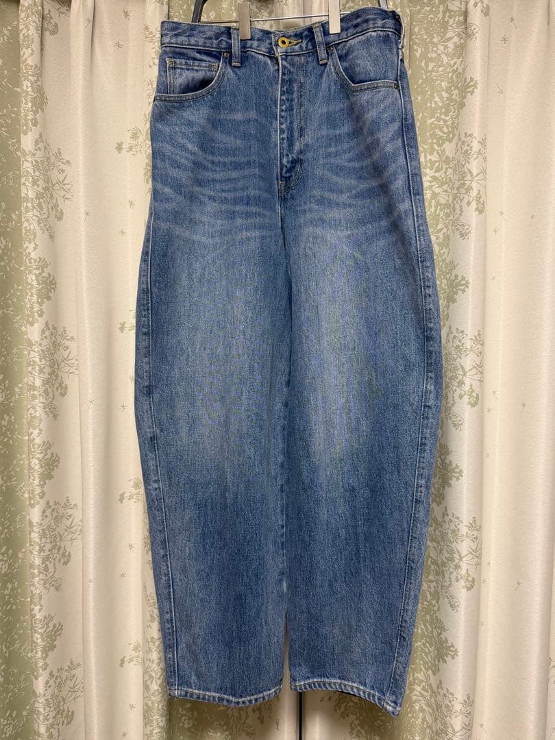 Spick & span 51/2 CURVE LINE_DENIM 28 美品