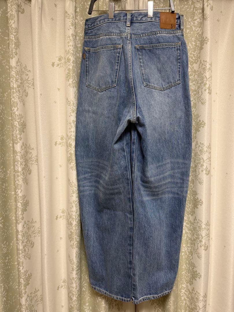 Spick & span 51/2 CURVE LINE_DENIM 28 美品