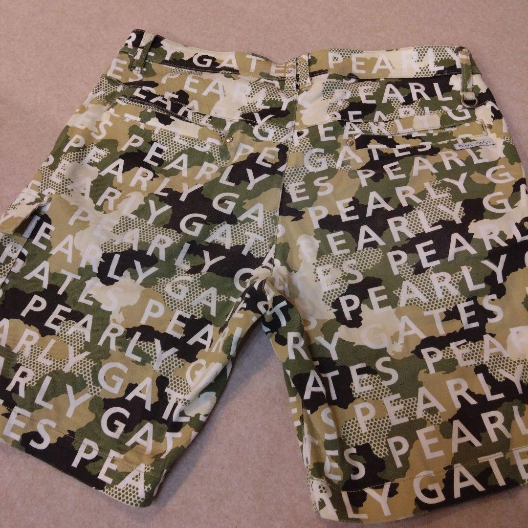★PEARLY GATES★ ロゴハーフパンツ サイズ6　2点セット　迷彩柄