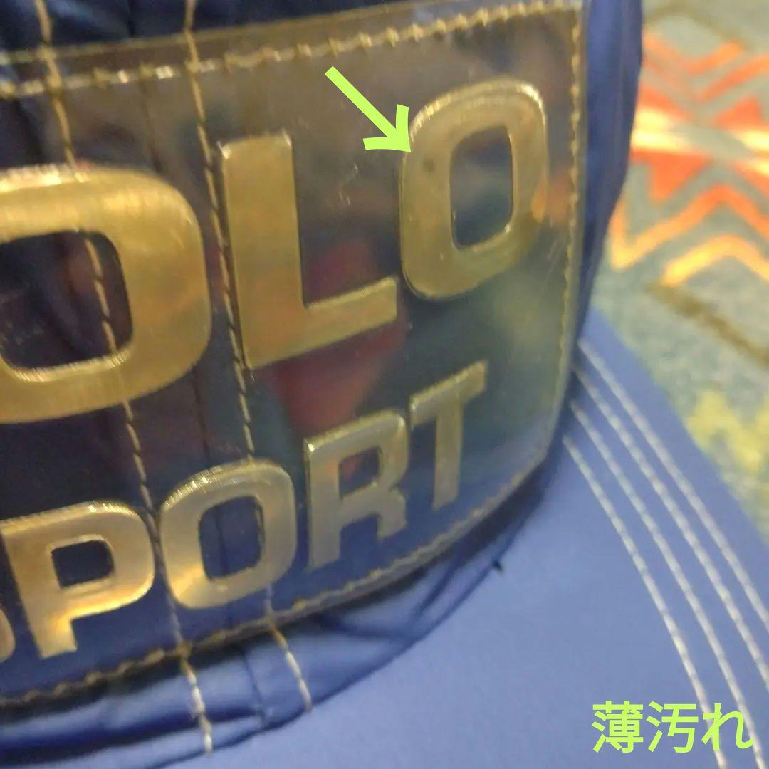 (希少) 90s Polo Sport Cap ナイロン製 サイドメッシュ