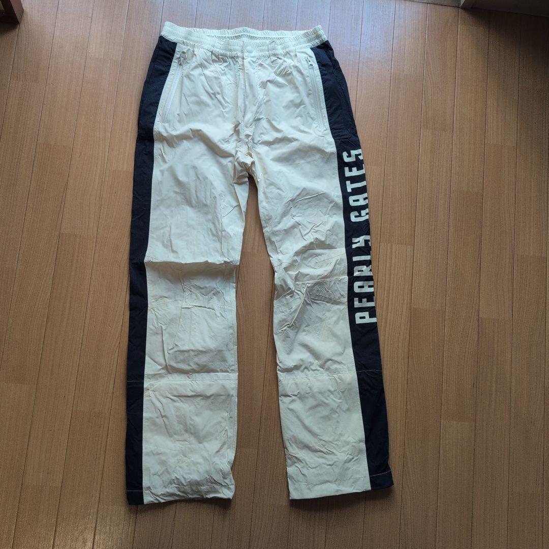週末限定PEARLY GATES メンズレインウェア上下 4　キャップ付き