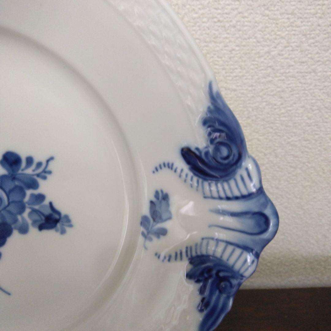 ロイヤルコペンハーゲン　ブルー　フラワー　プレイン　大皿　未使用品