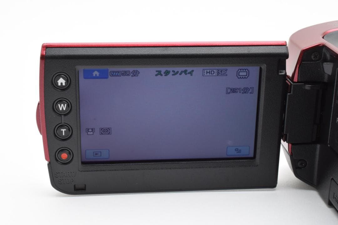 【美品】SONY Handycam HDR-CX120 レッド　動作確認済