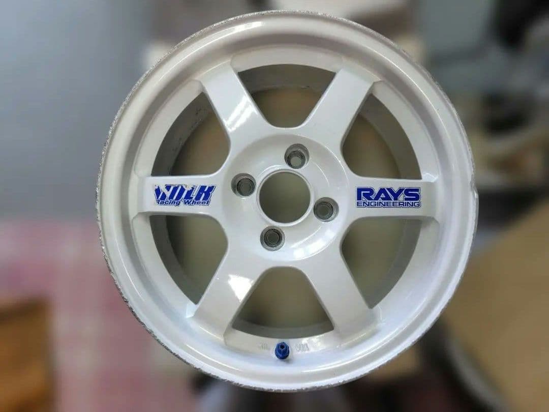 RAYS VR TE37 15×7.0JJ PCD100 +35 4穴　②