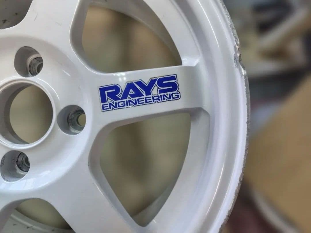RAYS VR TE37 15×7.0JJ PCD100 +35 4穴　②