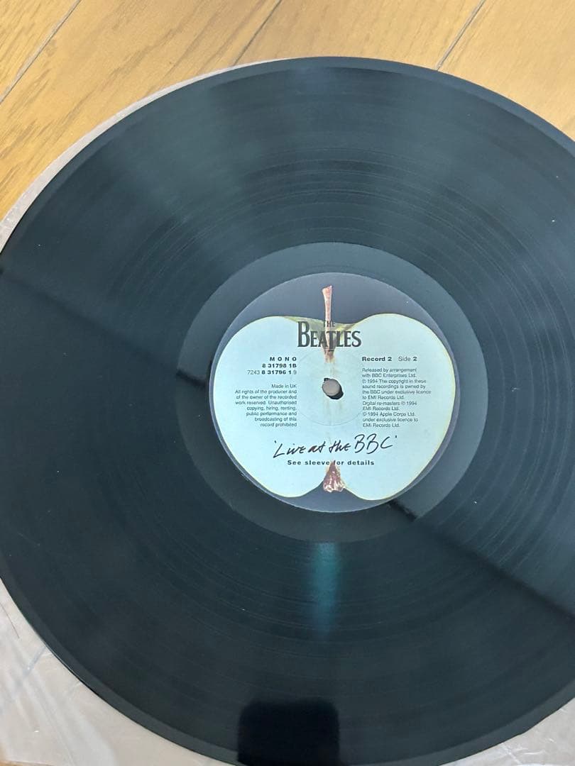 Beatles 「Live at the BBC」 UKオリジナル盤