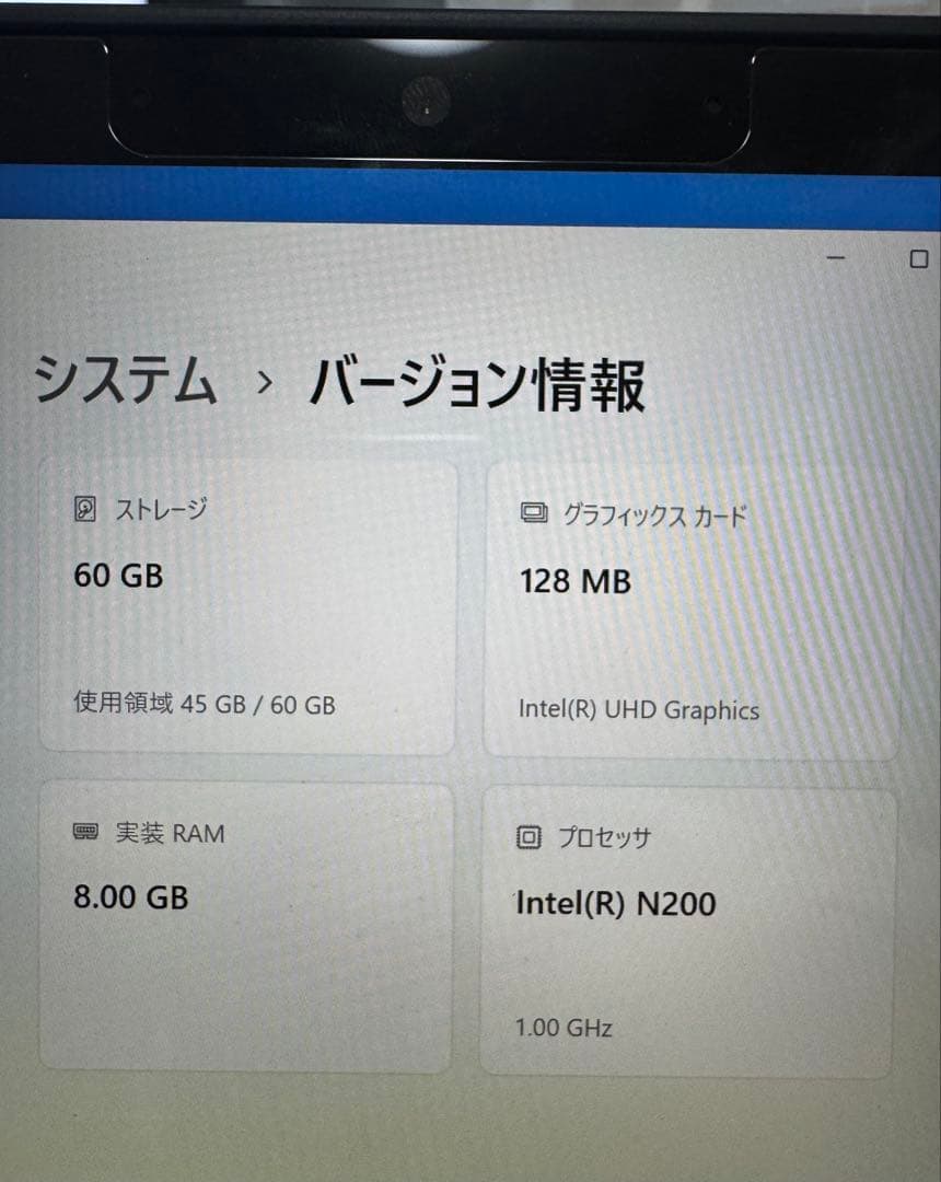 Surface Go 4 8GB 64GB 純正キーボード付 バッテリー良好美品