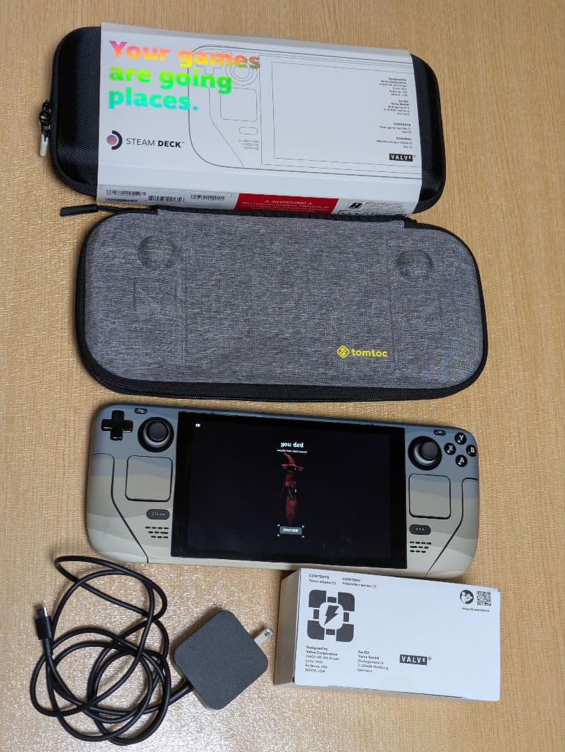 SteamDeck 512GB + ケース