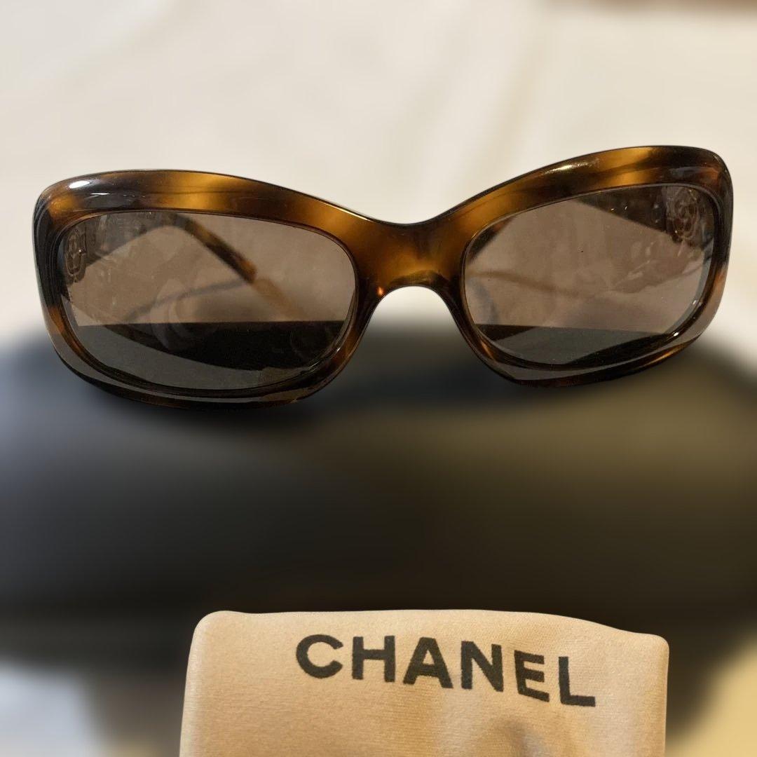 ミッチー CHANEL シャネル サングラス5127★カメリアモチーフ.
