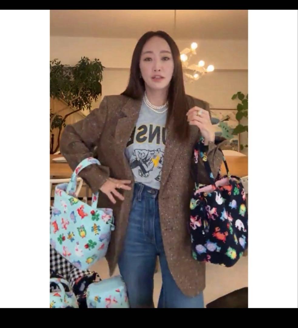 ZARA 神崎恵　ブラウン テーラードジャケット