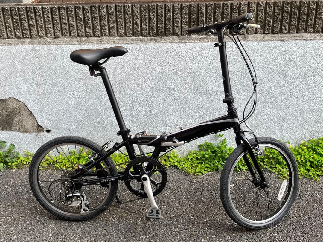 ８段　折り畳み自転車　サイクルベースあさひ　ALVLAYS-F アルミフレーム