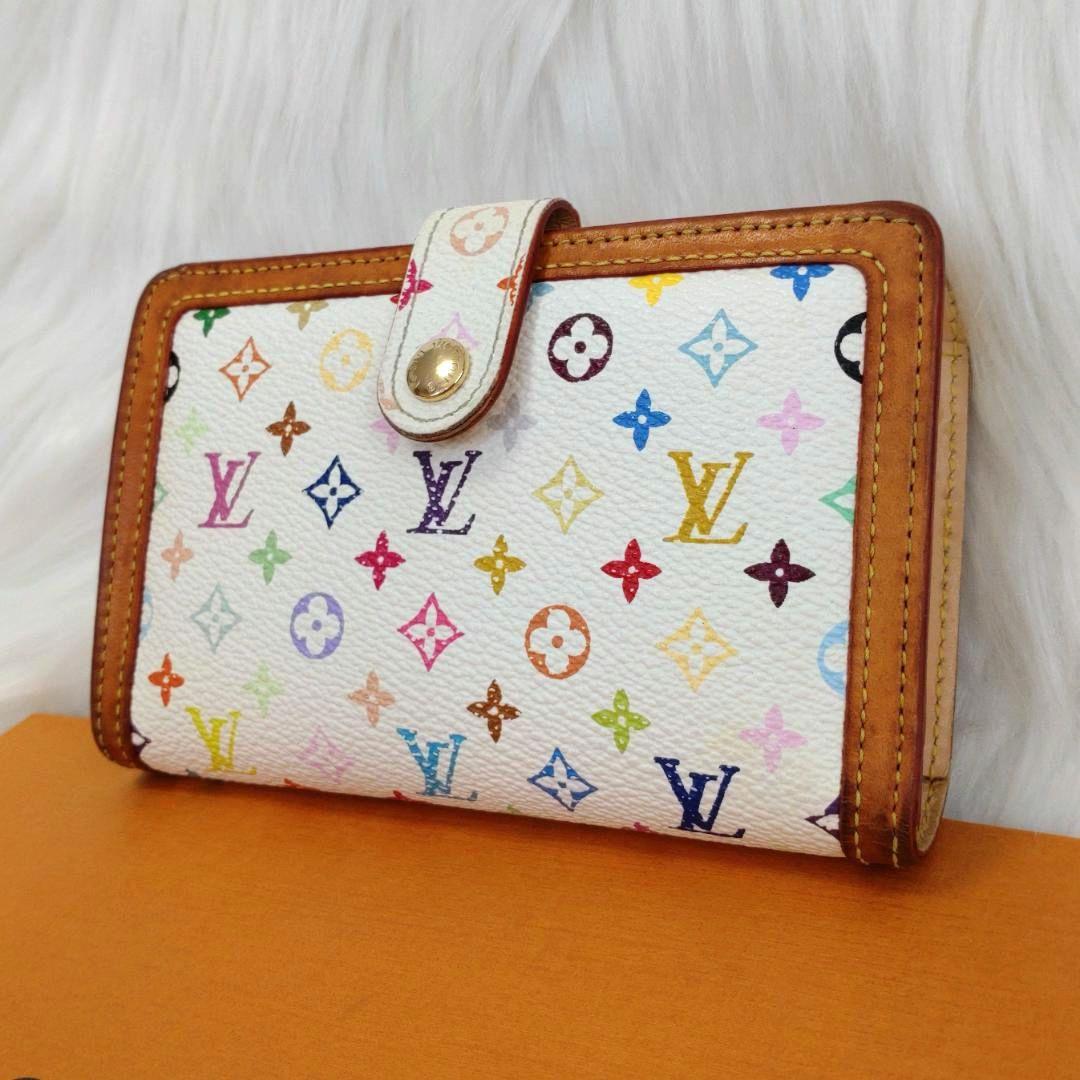 【Latteページ】ルイヴィトン モノグラム マルチカラー 二つ折財布