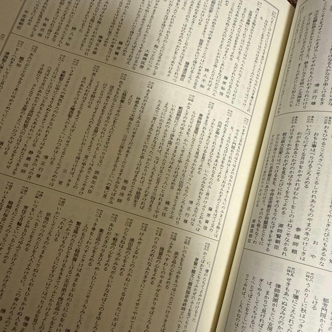 新編国歌大観 第1巻 歌集、勅撰集 角川書店